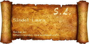 Sindel Laura névjegykártya